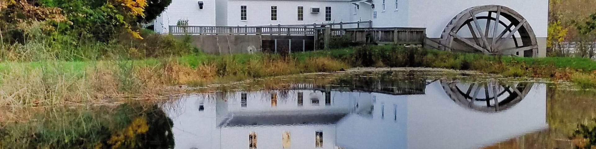 Beautiful fall day at Wallcott Mill