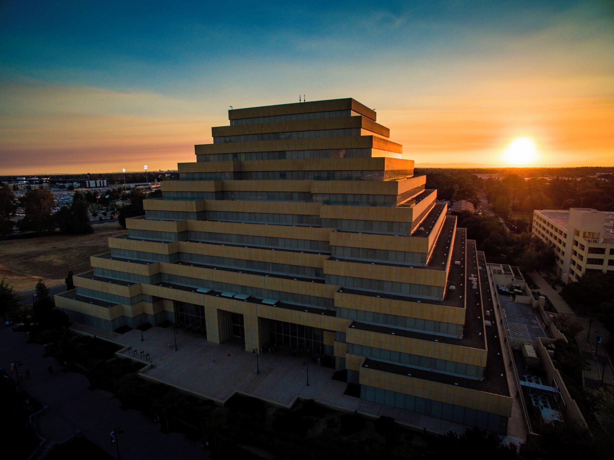 #lovemyTown #sacramento #cali #phantom3 #drone at sun set aug-14- 2016 