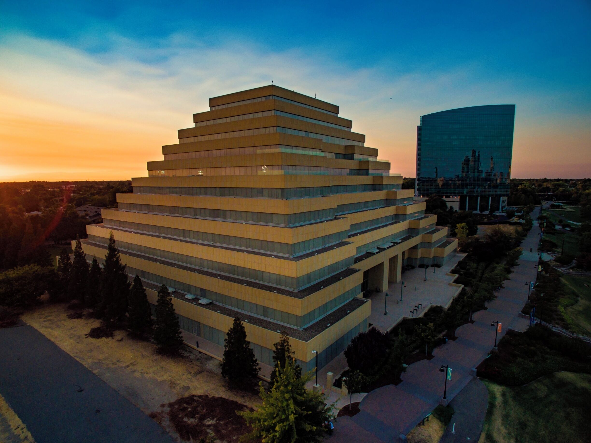 #lovemyTown #sacramento #cali #phantom3 #drone at sun set aug 2016 