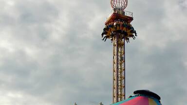 Amusement Rides at the Big E.