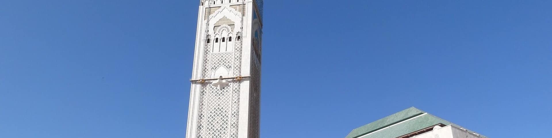 The second largest mosque in the world justifies the trip to Casablanca. It's a beautiful & peaceful place, built over the water, and is one of the few mosques non-Muslims can visit (on a guided tour)