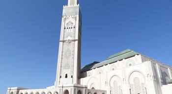 The second largest mosque in the world justifies the trip to Casablanca. It's a beautiful & peaceful place, built over the water, and is one of the few mosques non-Muslims can visit