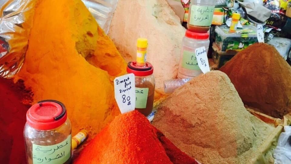 Spices at the Casablanca Al Gharb #market
