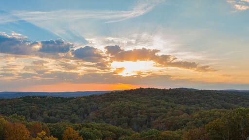 Sunset at Garden of the Gods Recreation Area, Shawnee National Forest, Illinois