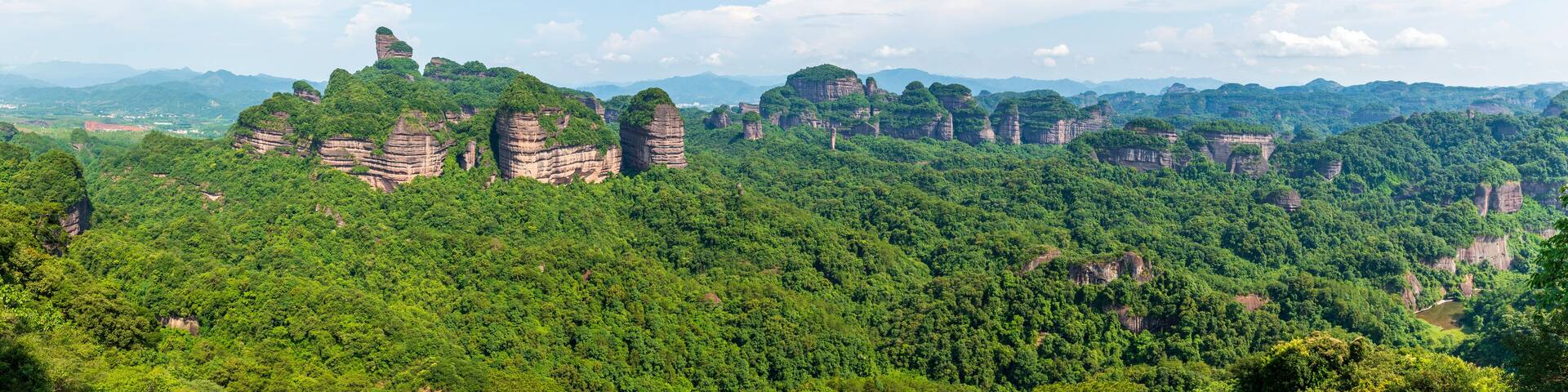 Danxia Mountain, Shaoguan City, Guangdong, China