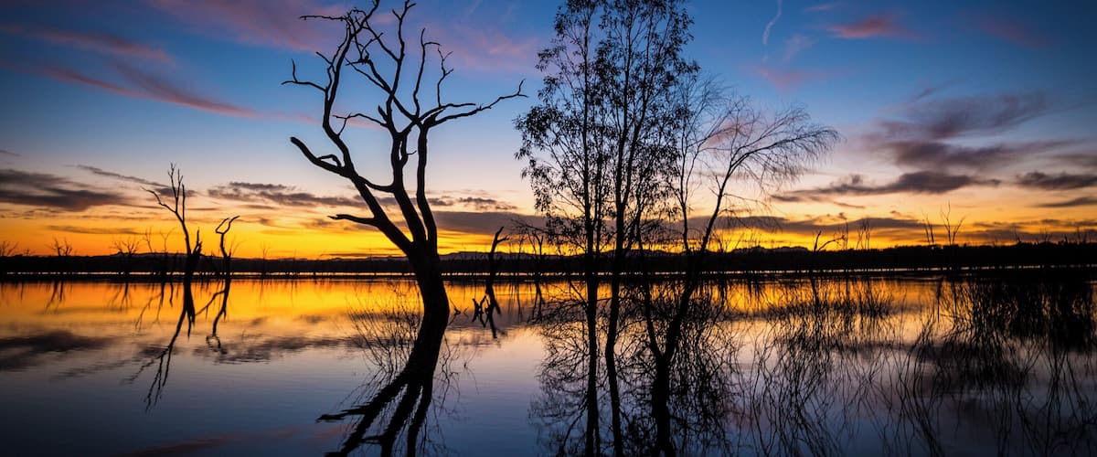 A really cool camping spot along the banks of Rocklands Reservoir in Victoria.
#BvSBlue