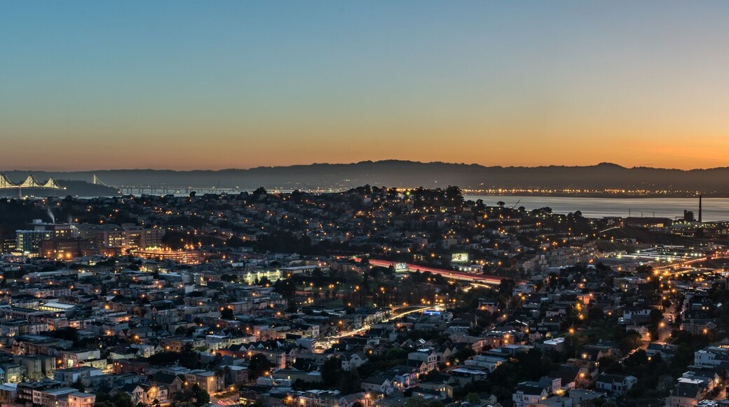 San Francisco Bay Area Sunrise Panorama