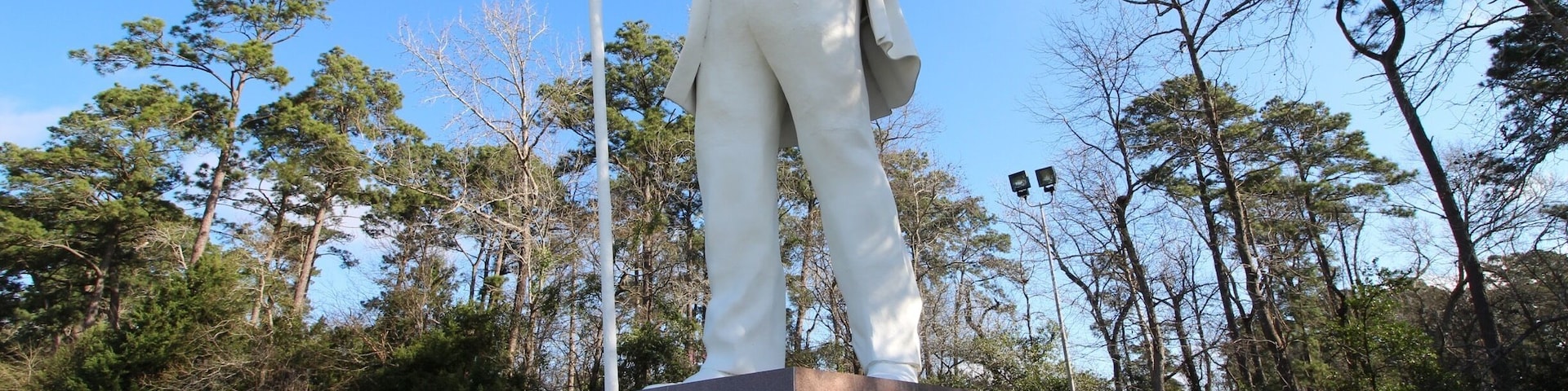 Statue along interstate 45.