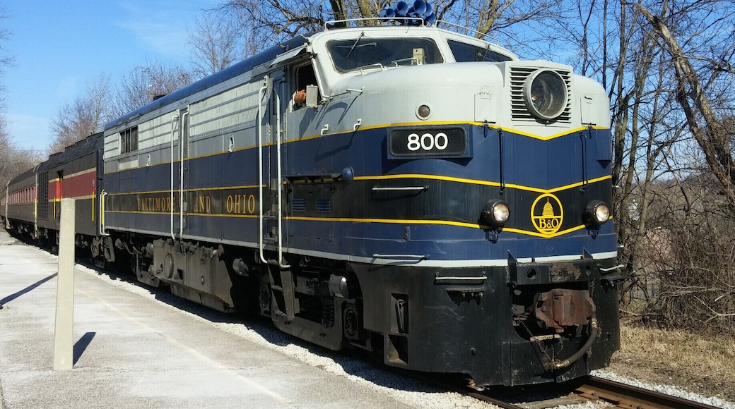The Cuyahoga Valley Scenic Railroad travels south from Independence, OH through the Cuyahoga Valley National Park and winds up in Akron, OH.
For $18 you can take the train for a three hour round trip through the park. You can stay on the train the entire journey, or you can get off and explore one of the small towns the train passes through.
They have an option to load your bike on the train so you can ride the train as far as you want and bike the rest of the journey.
They have breakfast trains, brunch trains, wine trains, beer trains...
#NationalPark