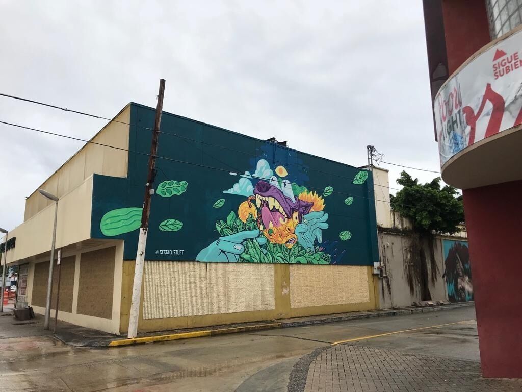 “Humacao Grita” its an Urban Art Event in Humacao, PR participating  International and local artists.