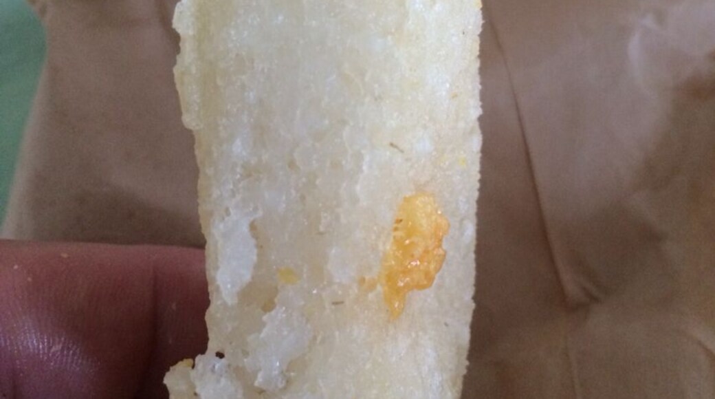 Granos!! Fried Crush rice!! Typical from Humacao Puerto Rico