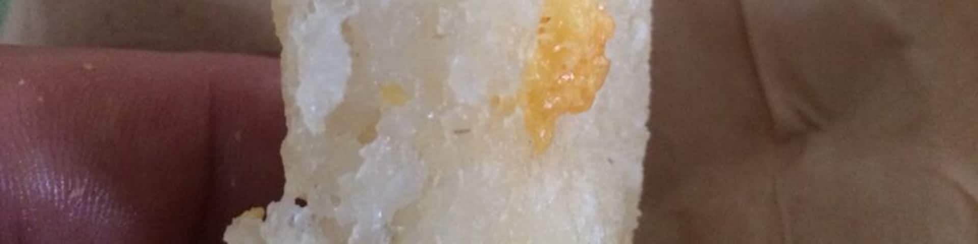 Granos!! Fried Crush rice!! Typical from Humacao Puerto Rico