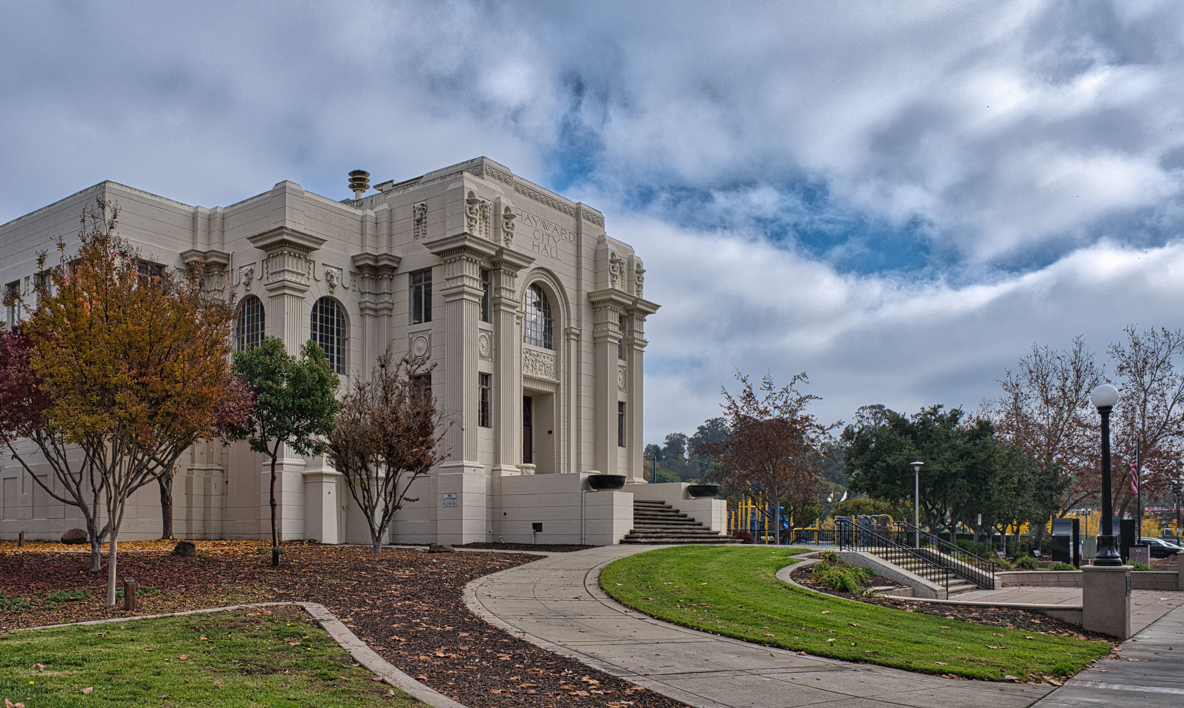 Old City Hall in Hayward, California