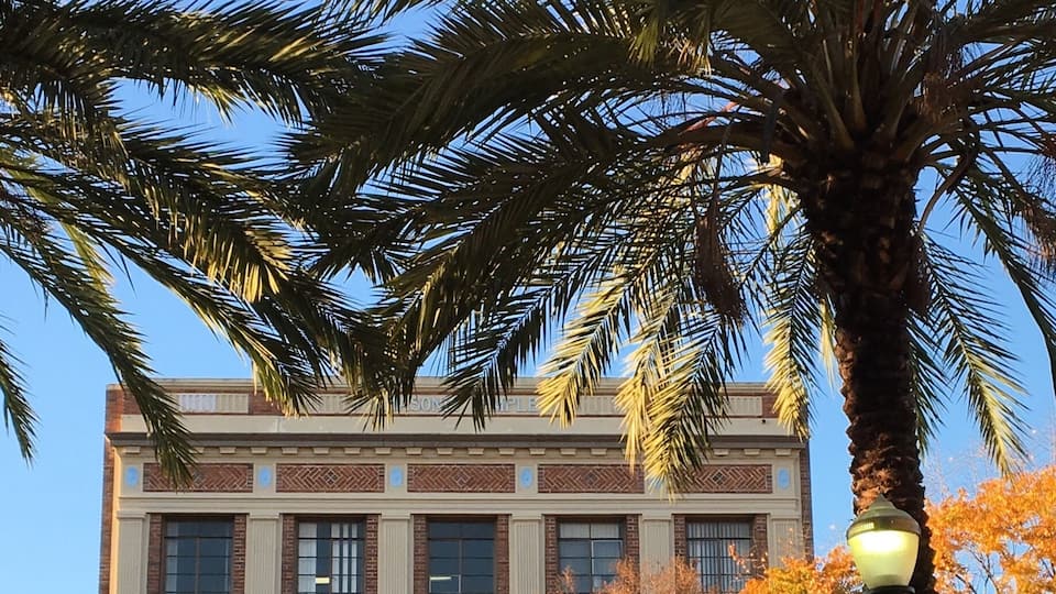 Downtown Hayward, California USA