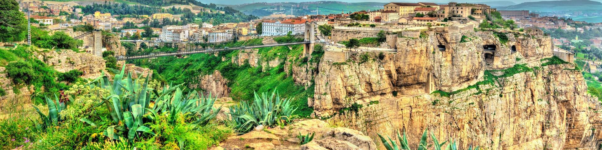 Panorama of Constantine, a major city in Algeria