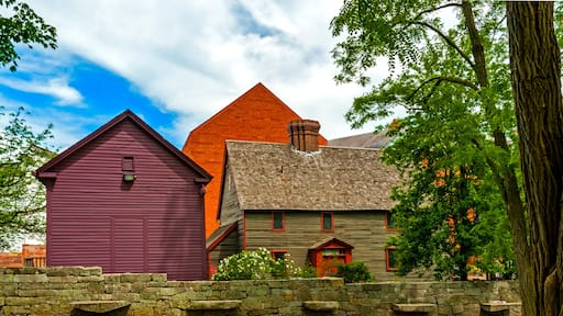 The Salem Witch Trials Memorial, a memorial in Salem, MA, was built for the 300th anniversary of the Salem Witch Trials