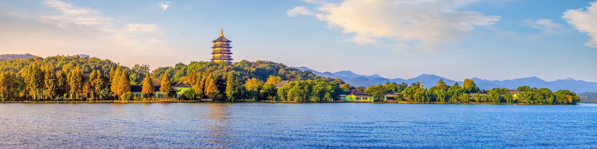 Beautiful scenery of West Lake, Hangzhou