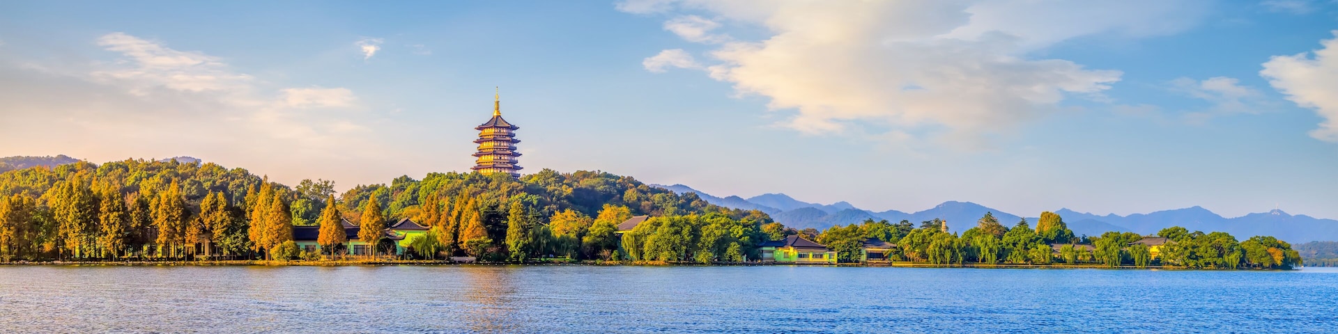 Beautiful scenery of West Lake, Hangzhou