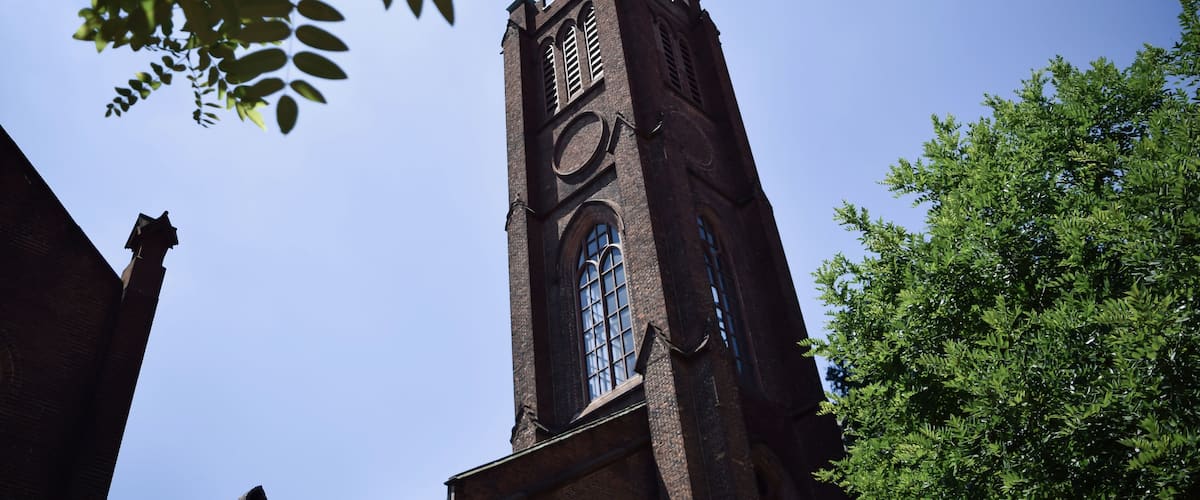 Westminster Hall Tower in Baltimore