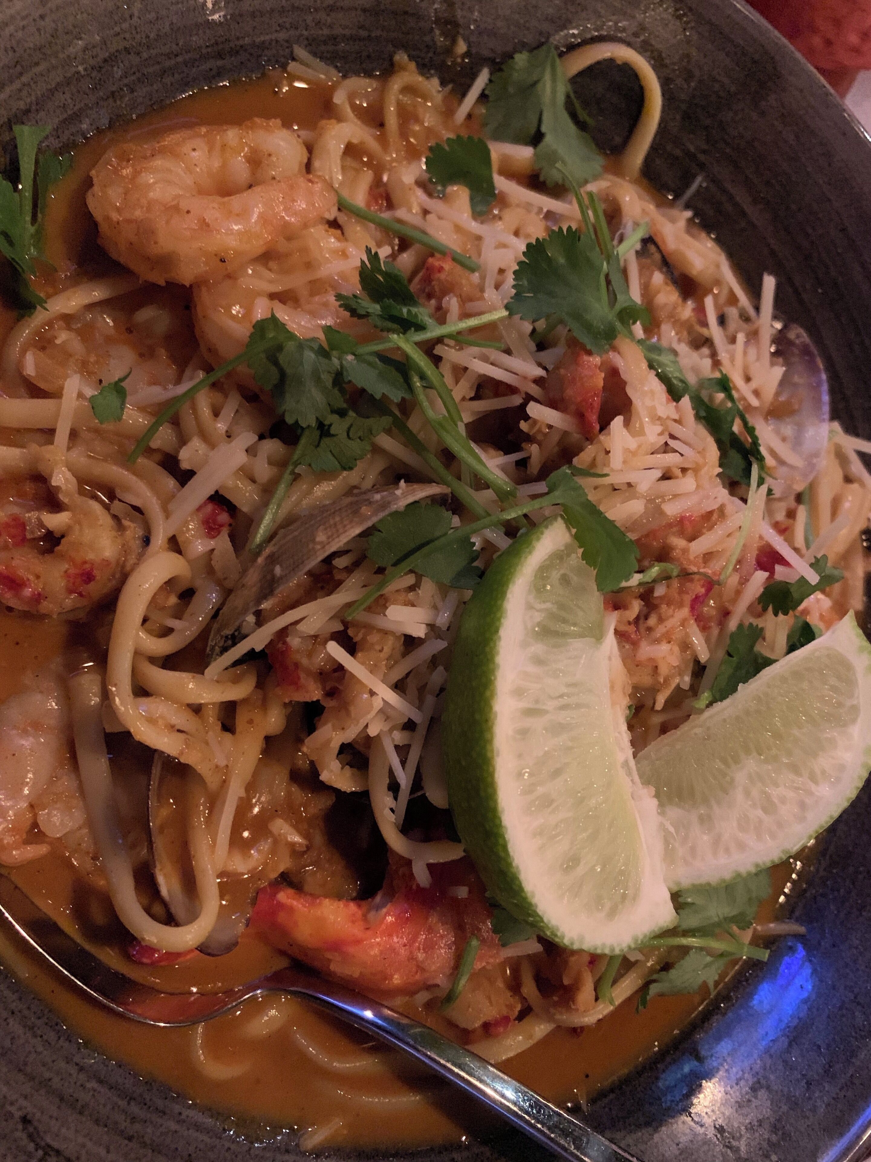 Seafood pasta was so good
#lifeatexpedia