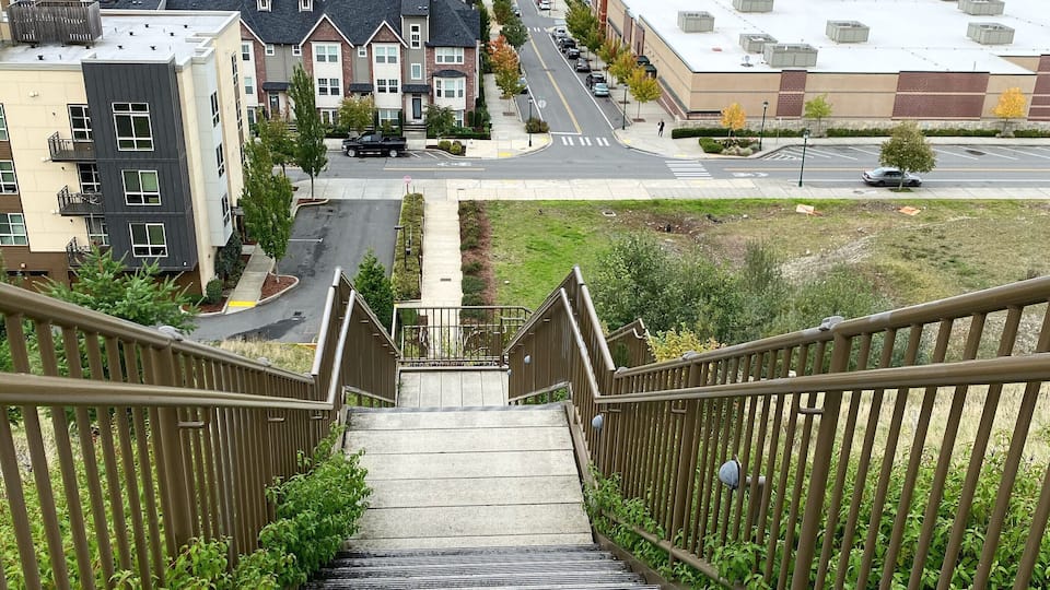 Exploring Issaquah Highlands.