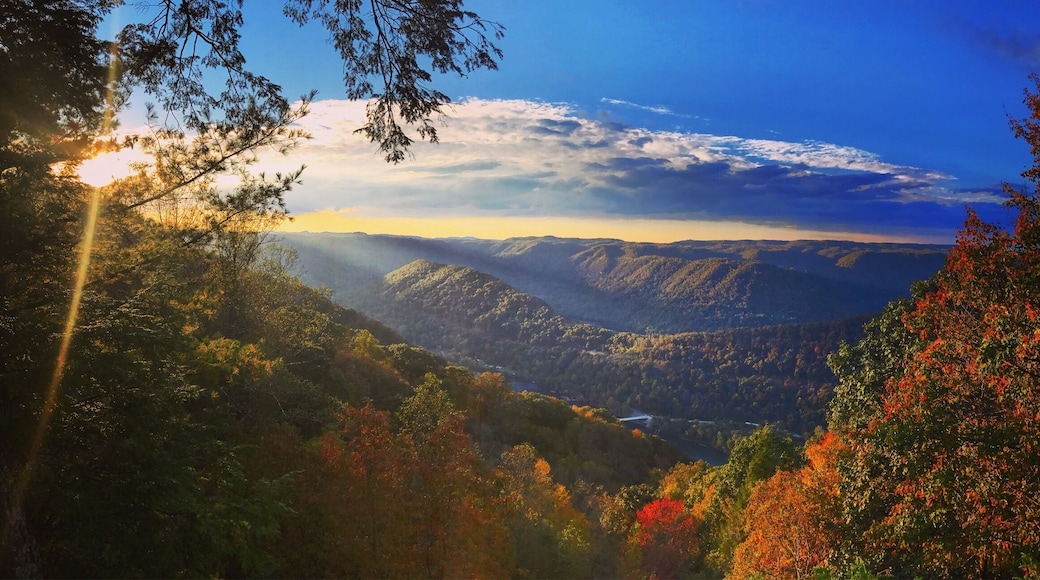 Turkey Spur Overlook at sunset
