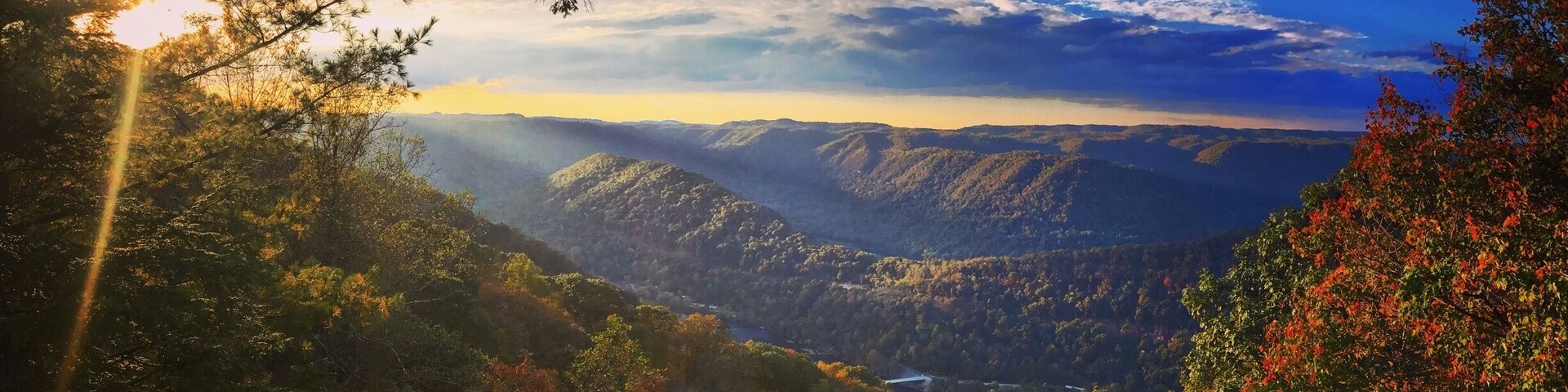 Turkey Spur Overlook at sunset