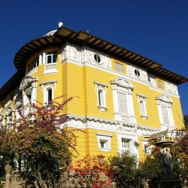 The Palaces Portales was never actually lived in and it now serves as a cultural center.