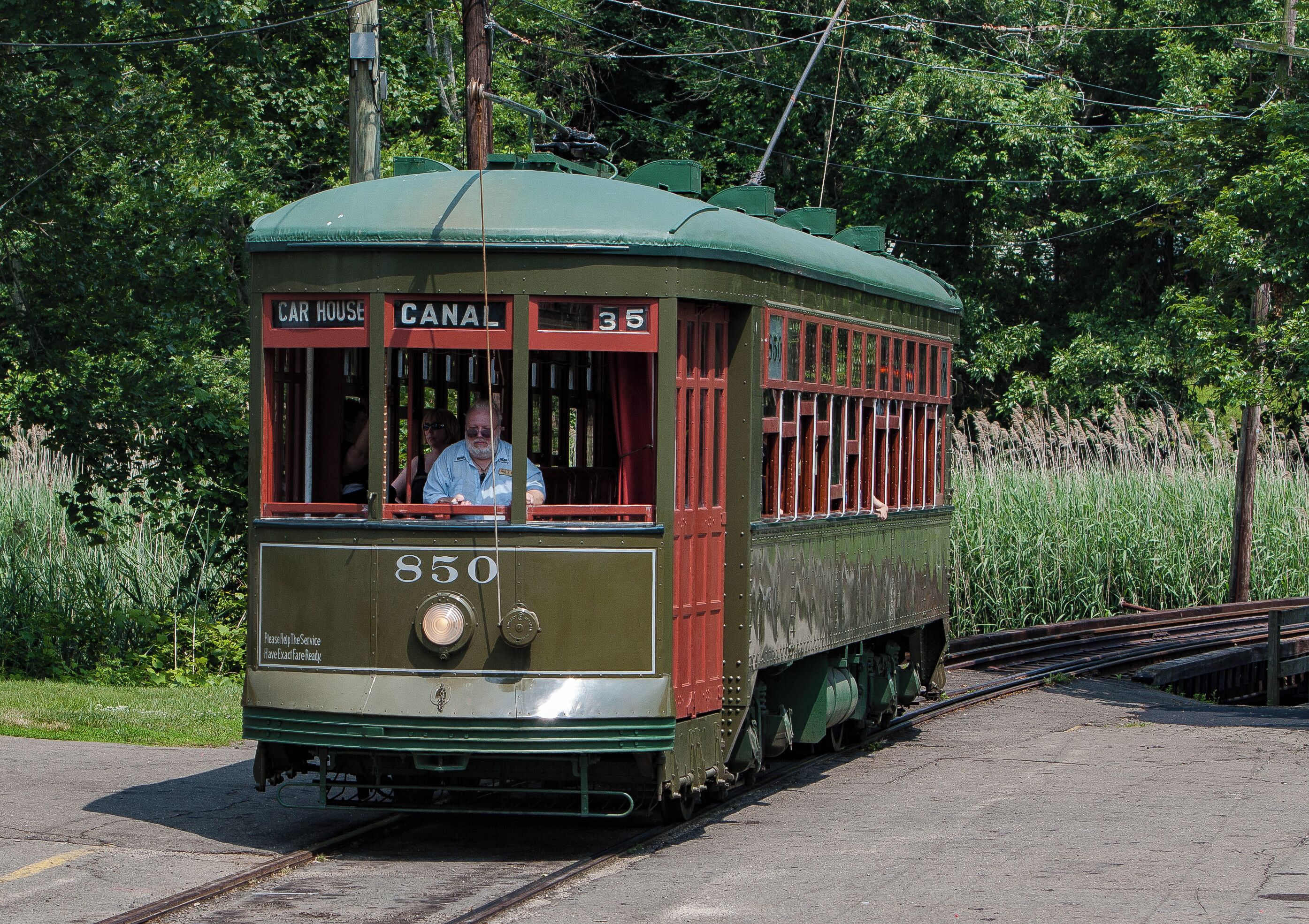Coming in to the station