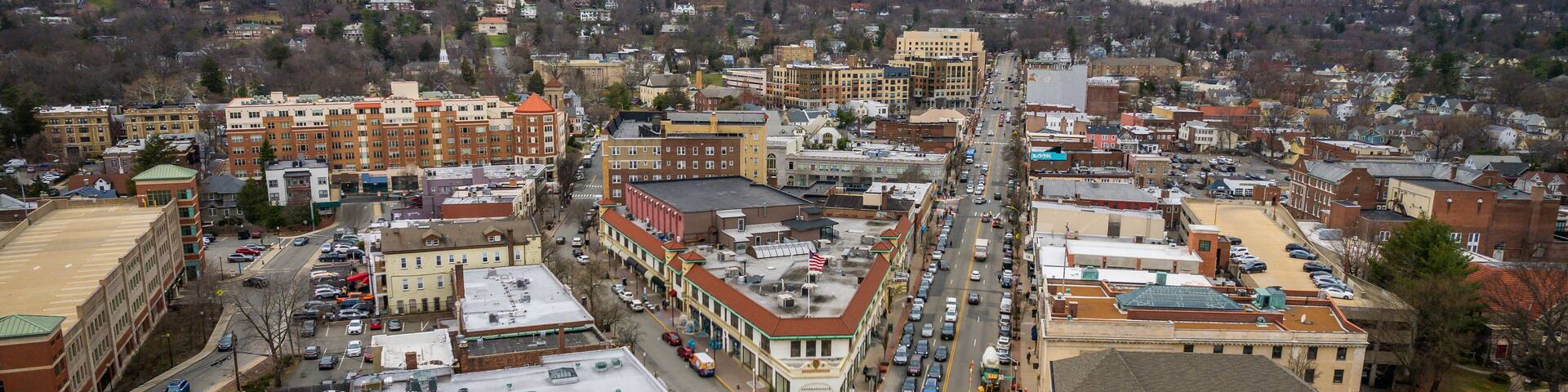 Aerial Drone of Montclair New Jersey