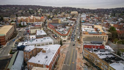 Aerial Drone of Montclair New Jersey