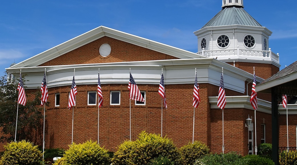 The American Flag Memorial Site in Eastlake, Ohio