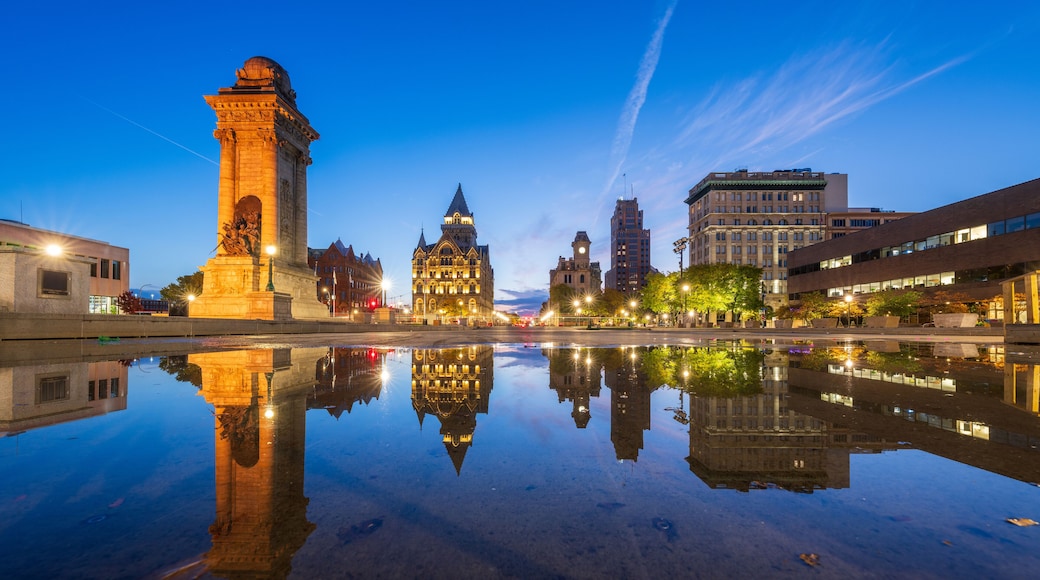 Syracuse, New York, USA at Dawn