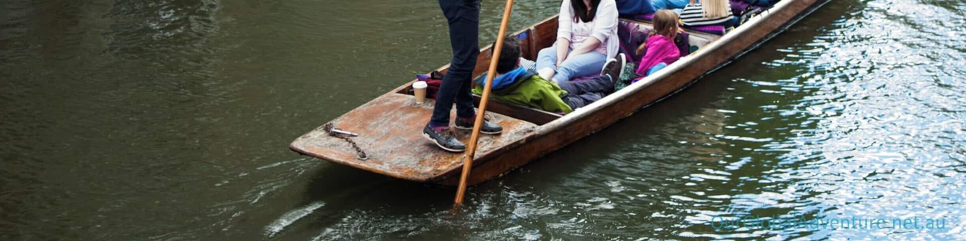 Punting on the river Cam