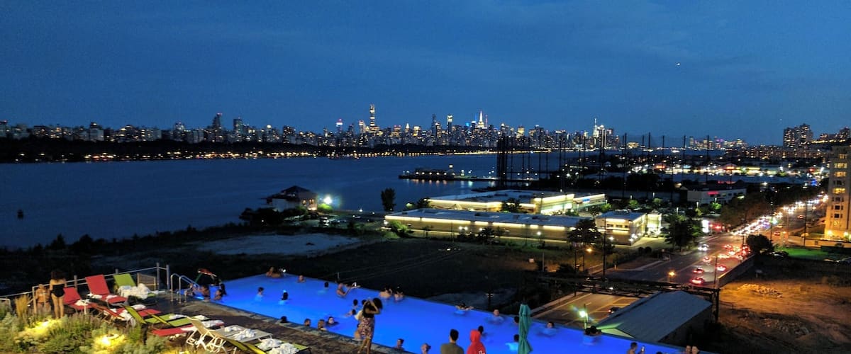 Overlooking Manhattan