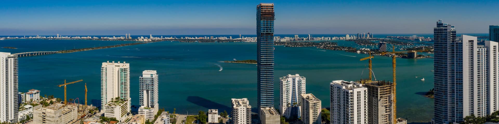 Elysee Residences Edgewater Miami aerial panoramic photo