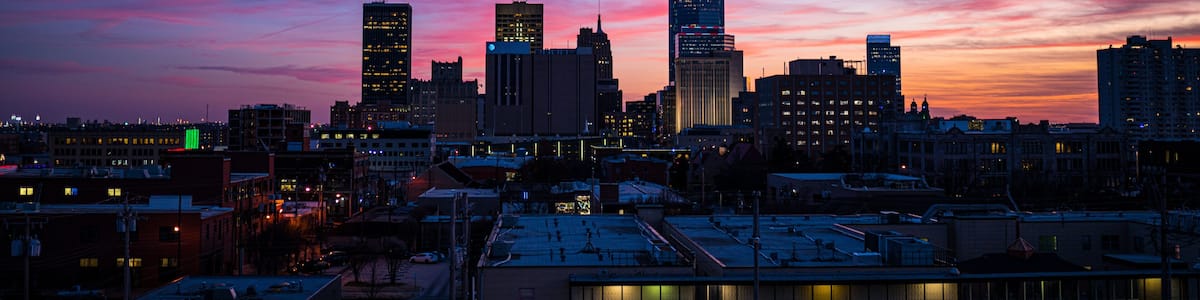 Moody OKC Sunset
