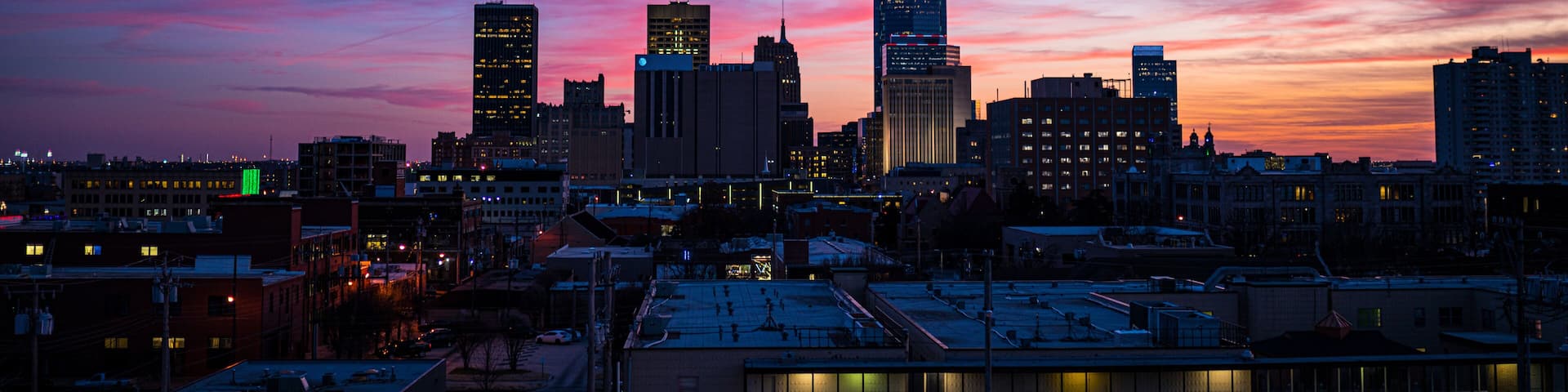 Moody OKC Sunset
