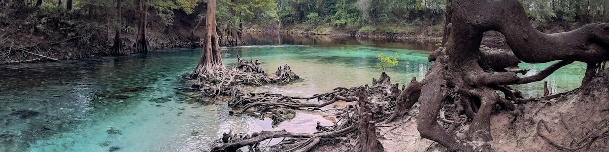 Madison Blue Springs at Sunset, Madison Blue Springs State Park, Florida