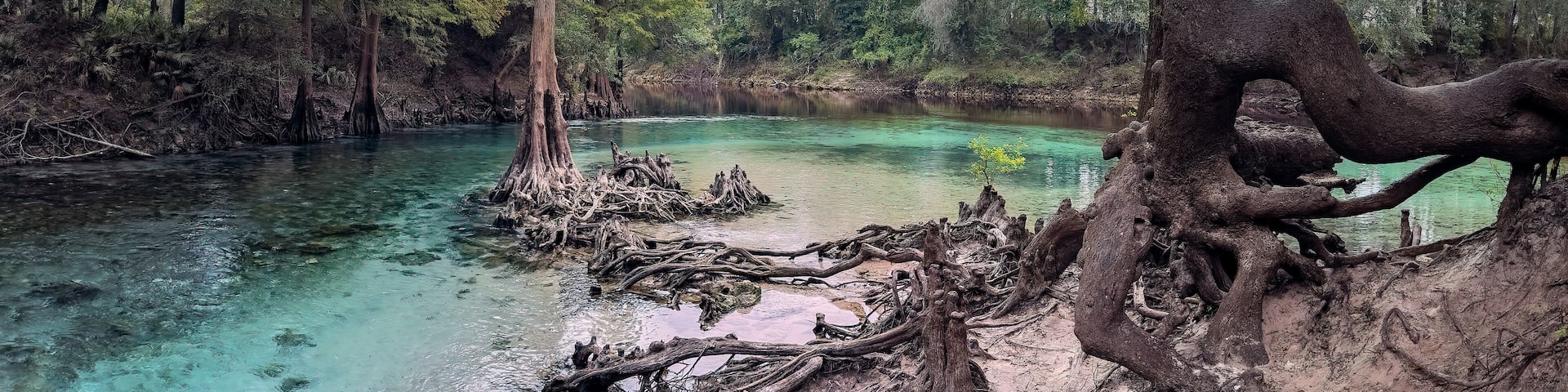 Madison Blue Springs at Sunset, Madison Blue Springs State Park, Florida