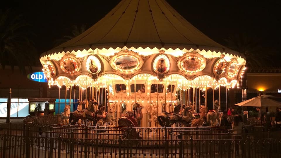 A family place, bring everyone to enjoy good food, great shopping and a few amusement rides.