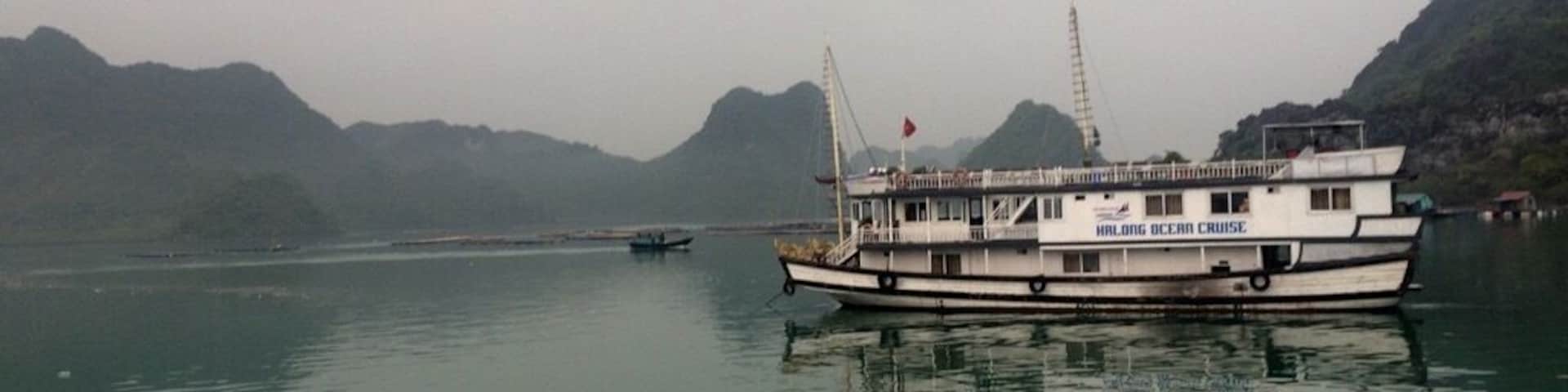 It was a misty day but so worth it! I would recommend the cruise to anyone.