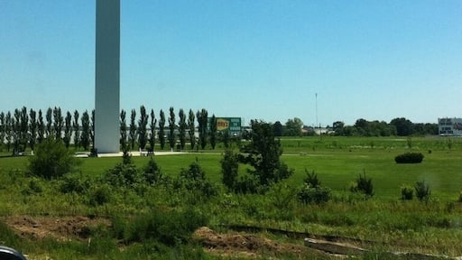 This cross is even larger than the largest one in the western hemisphere in Groom, Texas.