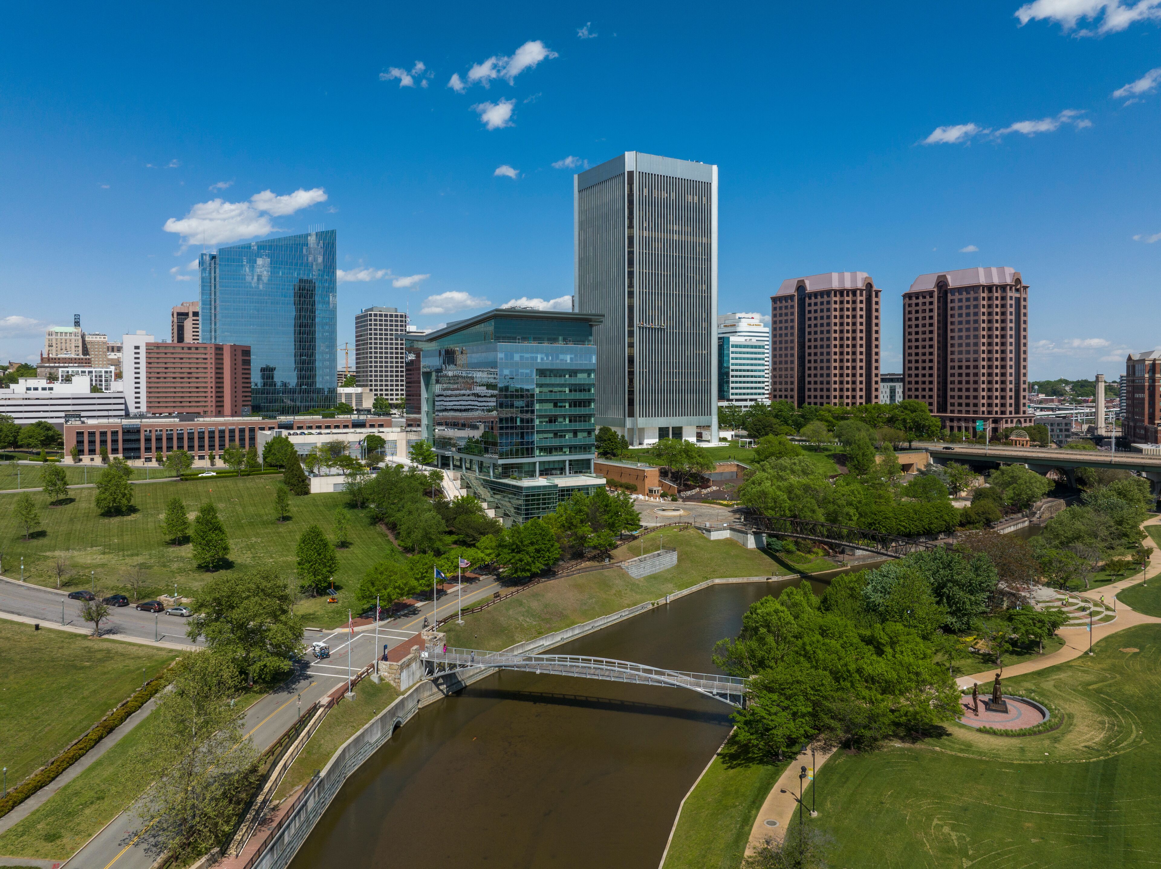 Skyline Downtown Richmond Virginia