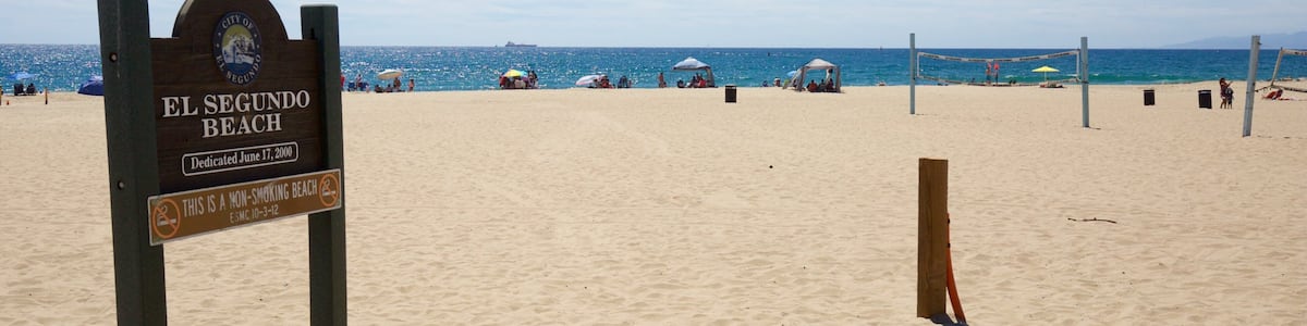 El Segundo montrant plage