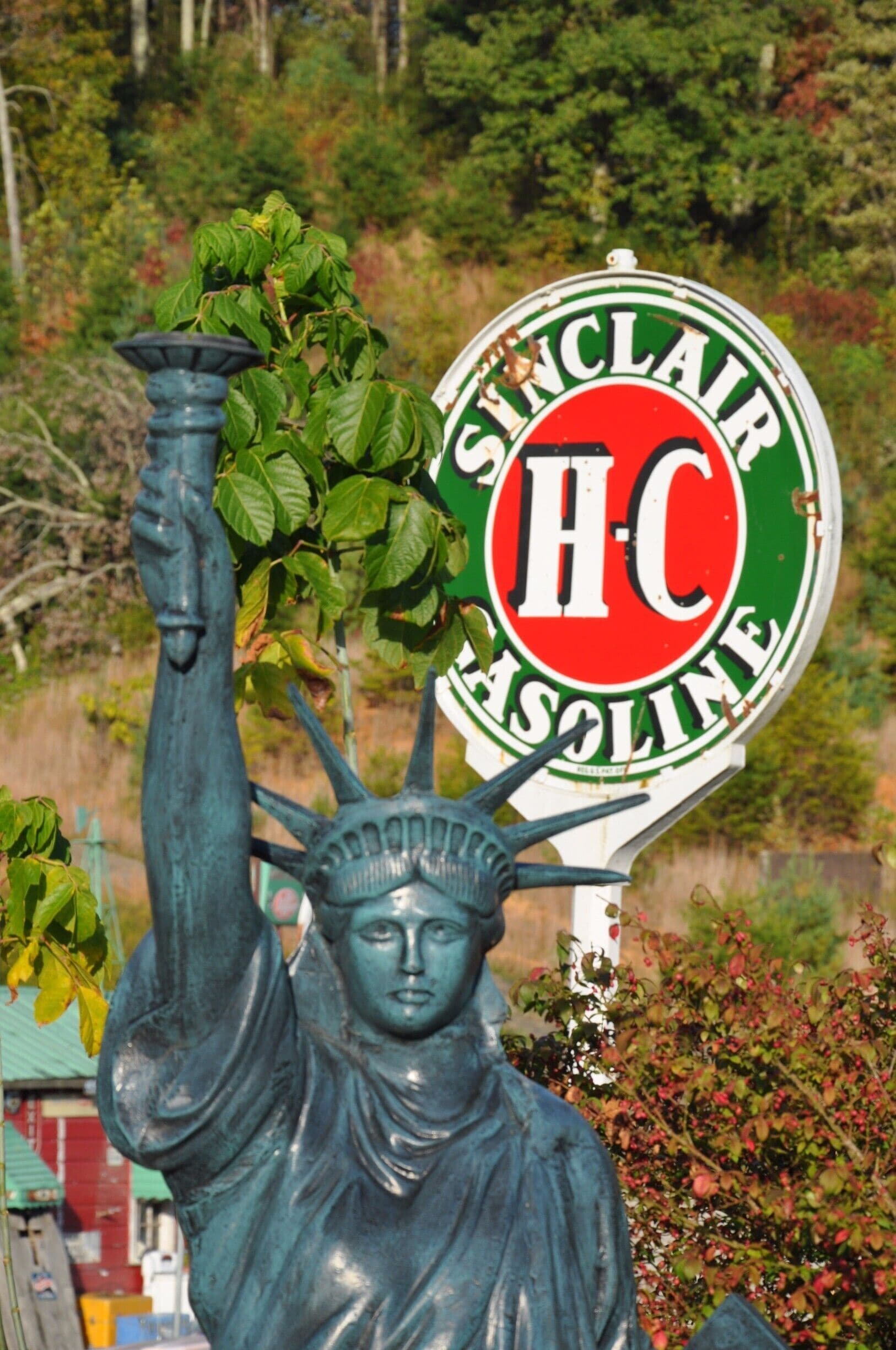 The torch is out of fuel.