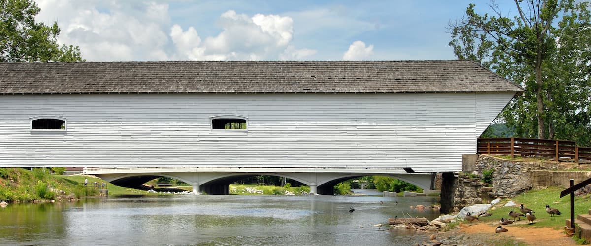 Aging Covered Bridge