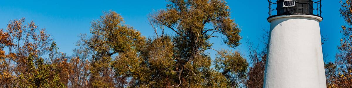 Turkey Point Lighthouse, Elk Neck State Park, Maryland, USA, North East, Maryland