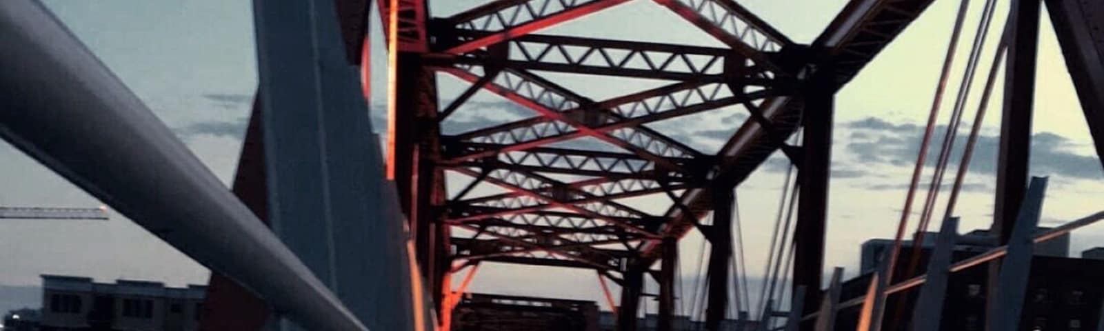 Principle river walk bridge over the Des Moines River