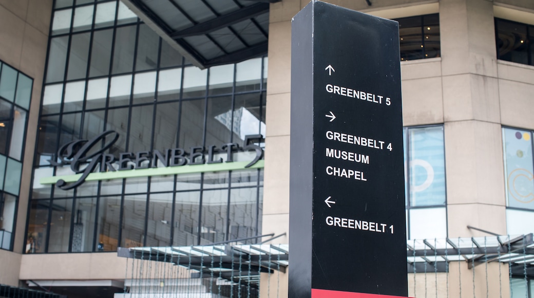 Greenbelt Shopping Mall at Makati in Metro Manila, Philippines